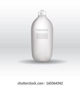 Cosmetic Bottle Isolated