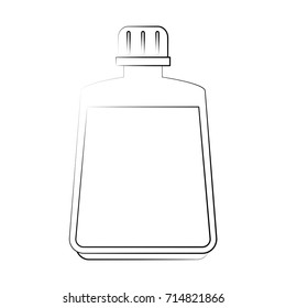 cosmetic bottle package icon image 