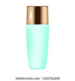 cosmetic bottle template