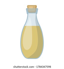 Cosmetic bottle vector icon.Cartoon vector icon isolated on white background cosmetic bottle.