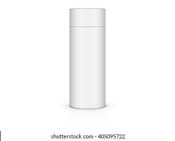 Cosmetic bottle for your design and logo Mock up Vector Template