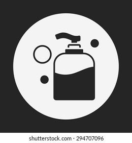 cosmetic bottles icon