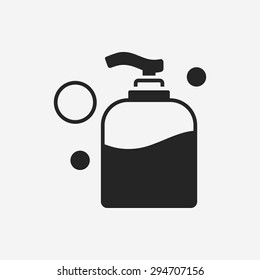 cosmetic bottles icon