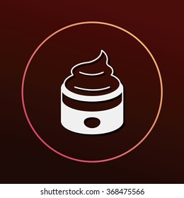 cosmetic bottles icon