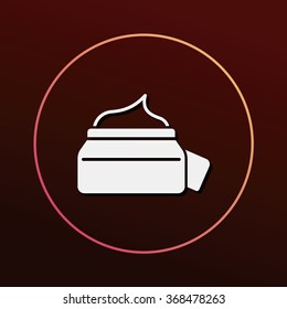 cosmetic bottles icon