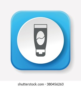 cosmetic bottles icon