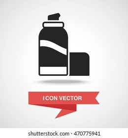 cosmetic bottles icon