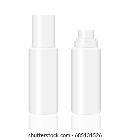 Cosmetic bottles with reflect