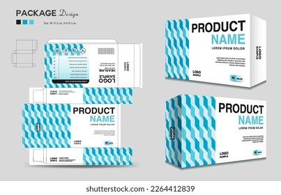 Cosmetic box design, Supplements box template, Package design template, 3d Box Packaging design, cosmetic label, medical label, soap label, packaging design vector, Package boxes mockup