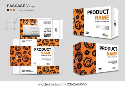 Diseño de caja cosmética, plantilla de caja de suplementos, plantilla de diseño de paquetes, diseño de caja 3d, etiqueta cosmética, etiqueta médica, etiqueta de jabón, vector de diseño de envases, simulación de cajas de paquetes
