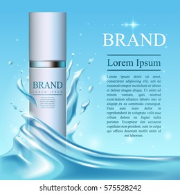 Cosmetic brand template