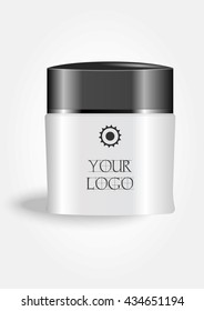 Cosmetic Container / Package. Mock up