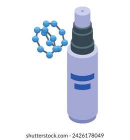 Cosmetic cream icon isometric vector. Skin care. Treatment health