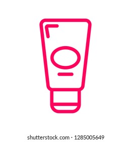 Cosmetic cream icon vector