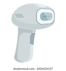Cosmetic device icon cartoon vector. New photo epilator. Tool skin care