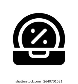 cosmetic glyph icon. Strong and solid vector icon for websites, mobile interfaces, presentations, and visual branding. High quality and easy to edit.