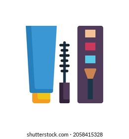 cosmetic icon, makeup icon vector illustration