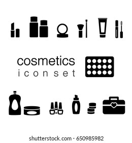 cosmetic icon set
