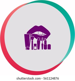 Cosmetic  icon. Vector design.