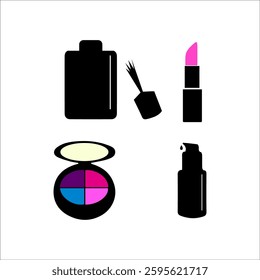 cosmetic icons vectors illustartion symbol design
