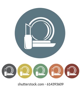 Cosmetic icon.Vector illustration
