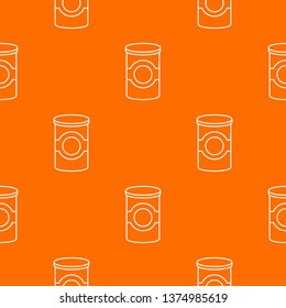 Cosmetic jar plastic pattern vector orange for any web design best