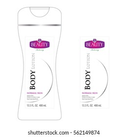 cosmetic label design
