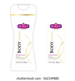 cosmetic label design