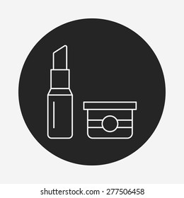 cosmetic line icon