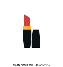 cosmetic lipstick commerce shopping flat image icon vector illustration