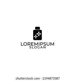 cosmetic logo, beauty logo, makeup tool logo, simple icon logo