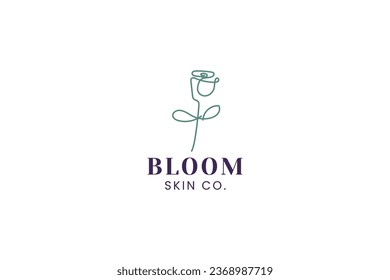 ilustración de icono del vector del logotipo cosmético