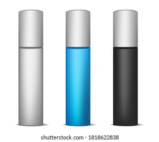 Plantilla de botella larga estética.Ilustración vectorial.