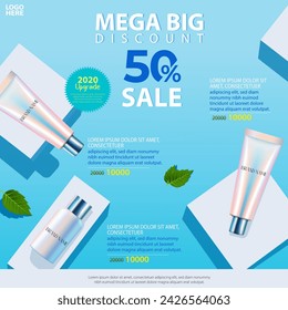 Cosmetic Mega big discount sale 