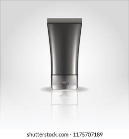 Cosmetic mock up for branding. Realistic cosmetic container on a white background . 3d illustration