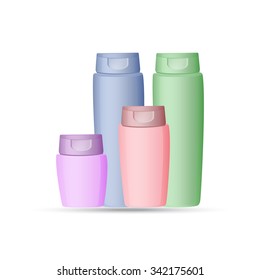 Cosmetic packaging, plastic tube.