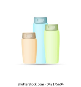 Cosmetic packaging, plastic tube.