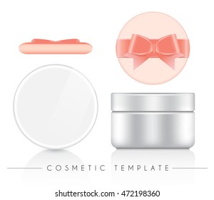 Cosmetic Packaging Template :  Vector Illustration