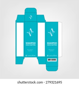 cosmetic packaging. Vector
