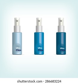 cosmetic packaging. Vector