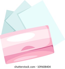 cosmetic paper vector