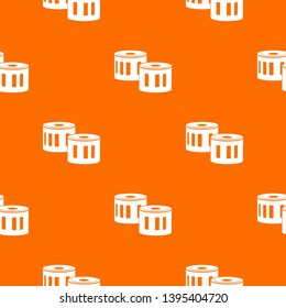 Cosmetic pattern vector orange for any web design best