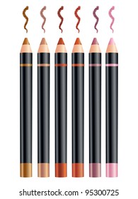 cosmetic pencils