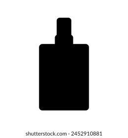 Icono de botella de perfume cosmético Vector