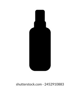 Cosmetic perfume bottle icon vector