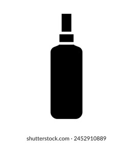 Cosmetic perfume bottle icon vector