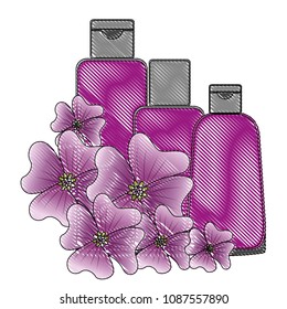 cosmetic plastic bottles liquid gel lotion