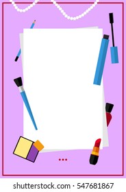 Cosmetic poster