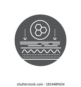 Cosmetic Procedure Glyph Black Icon. Homemade Mask For Dry Skin. Natural Ingredients For Skin Care. Sign For Web Page, Mobile App, Button, Logo. Vector Isolated Element.