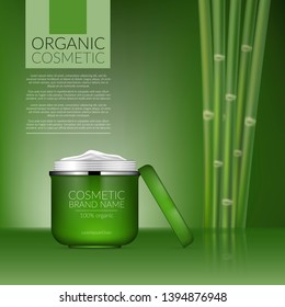 Cosmetic product background for ads